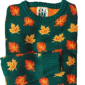 Kiel James Patrick Big Cozy Leaf Sweater